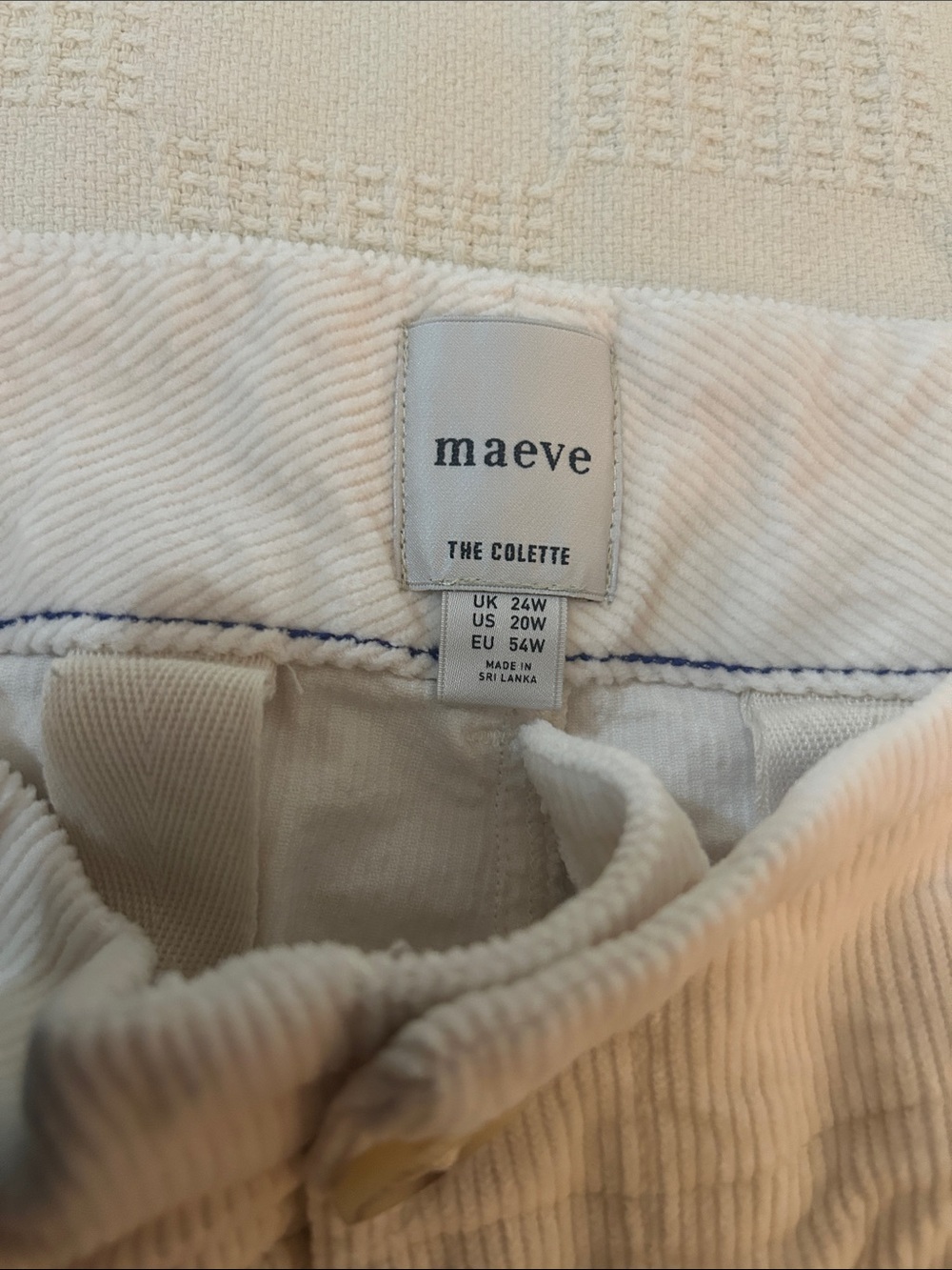 Maeve Anthropologie Colette Corduroy 20W - Picture 4 of 11
